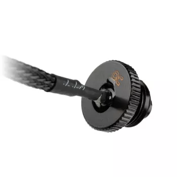 Lämpötila-anturi Alphacool 17596 messinki musta 18 mm syvyys 17 mm korkeus