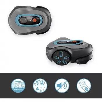 Gardena smart SILENO pro -robottiruohonleikkuri akku 600 m² 16 cm