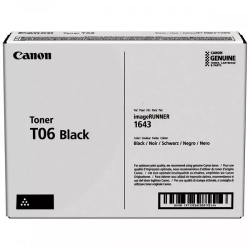 Canon T06 (3526C002) värikasetti, musta (SPEC)