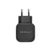 Sisälaturi QOLTEC 50186 älypuhelimelle ja tabletille, 5 V 3.4 A, 17 W, 2× USB, musta
