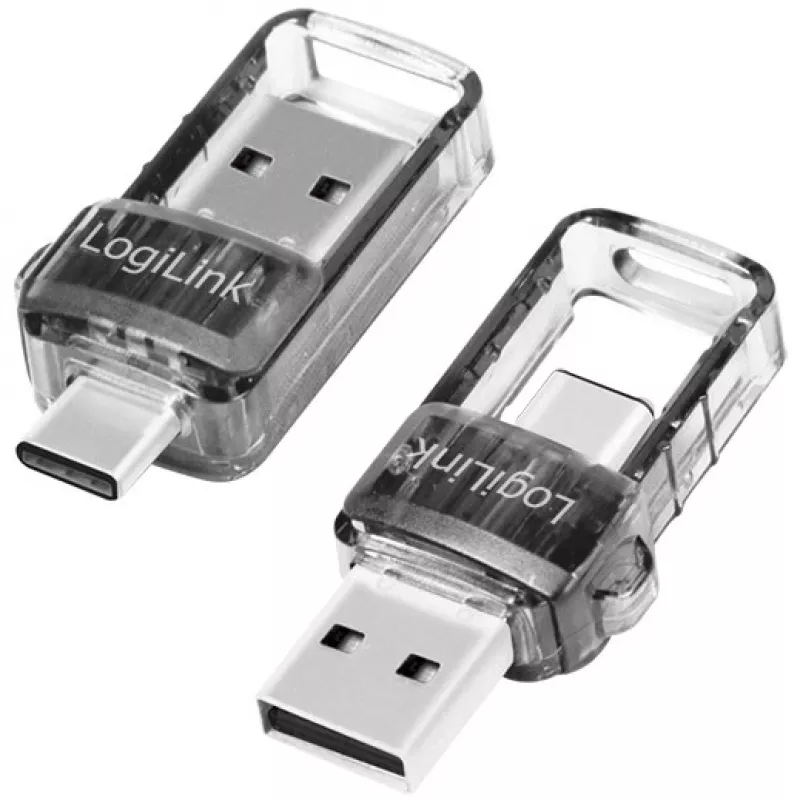 LogiLink BT0054 Bluetooth 5.0 EDR -USB-sovitin, USB-A/USB-C