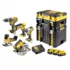 DeWALT DCK500P3T-QW sähkötyökaluyhdistelmäsarja, 18V, 3 akkua