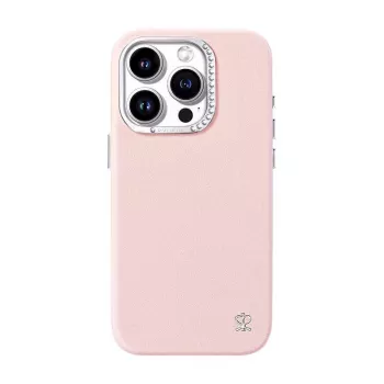 Suojakotelo Joyroom PN-14F4 iPhone 14 Pro Maxille, vaaleanpunainen, ohut pehmeä kotelo