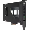ICY Dock ToughArmor MB111VP-B - mobiili tallennuskehikko - M.2 / M.3 SSD-mobiilikehikko - 2,5 tuumaa (6,4 cm) - NVMe - PCIe 4.0 x4 - musta (MB111VP-B)