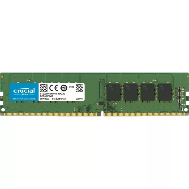 Crucial DDR4 -moduuli 8 GB SO DIMM 260-PIN 3200 MHz PC4-25600 CL22 1.2 V unbuffered (CT8G4DFRA32AT)
