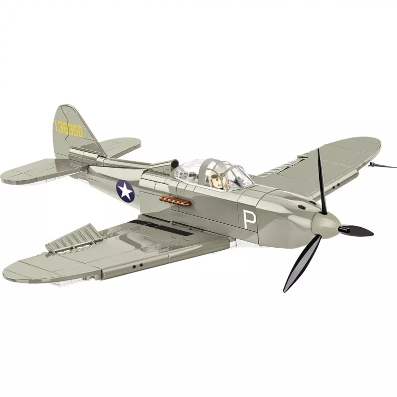 Cobi Bell P-39D Airacobra rakennussarja, harmaa, 361 osaa