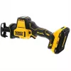 DeWALT DCS369NT-XJ puukkosaha 2800 iskua/min musta, keltainen