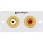 Pistorasiaosa 2 x RCA Kindermann 7444000510