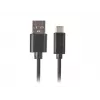 USB 2.0 -kaapeli LANBERG CA-USBO-10CU-0005-BK — USB A – USB C, 0,5 m, musta