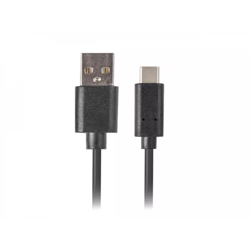 USB 2.0 -kaapeli LANBERG CA-USBO-10CU-0005-BK — USB A – USB C, 0,5 m, musta