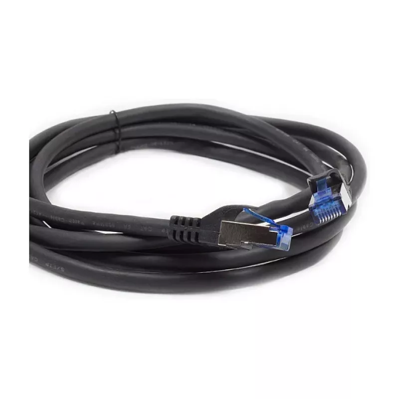 Good Connections Cat.6A patch-kaapeli SmartFLEX HF musta 15 m