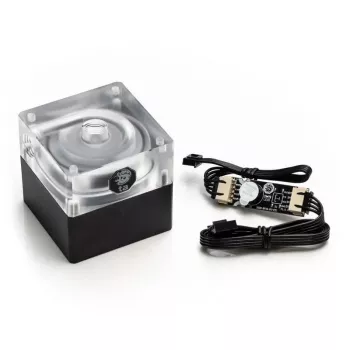 Pumppu BitsPower P5D PWM Pump V1 ARGB läpinäkyvä BPTA-P5DP-AC