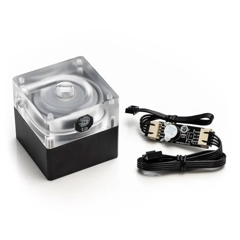 Pumppu BitsPower P5D PWM Pump V1 ARGB läpinäkyvä BPTA-P5DP-AC