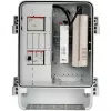 Axis T98A18-VE Media Converter Cabinet A - mediamuunnin - GigE - 10Base-T, 100Base-TX, 1000Base-X, 100Base-X - 2 porttia - RJ-45 / SFP (mini-GBIC)