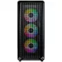 PC-kotelo Montech X5 Midi Tower musta ATX 3x 140 mm:n tuuletin