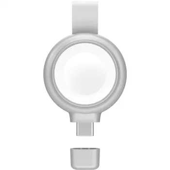 Laturi 4smarts QI2 älykello hopea USB langaton pikalataus