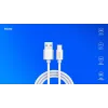 USB 2.0 -kaapeli SAVIO CL-168, USB A (uros) - USB C (uros), 3 m, valkoinen