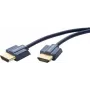 ClickTronic 70701 HDMI-kaapeli 0,5 m HDMI tyyppi A (standardi) sininen (70701)
