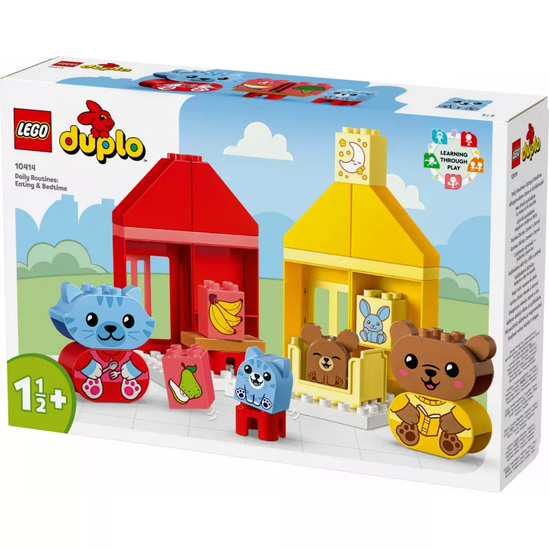 LEGO DUPLO ensimmäiset päivärytmit: ruokailu & nukkumaanmeno 10414
