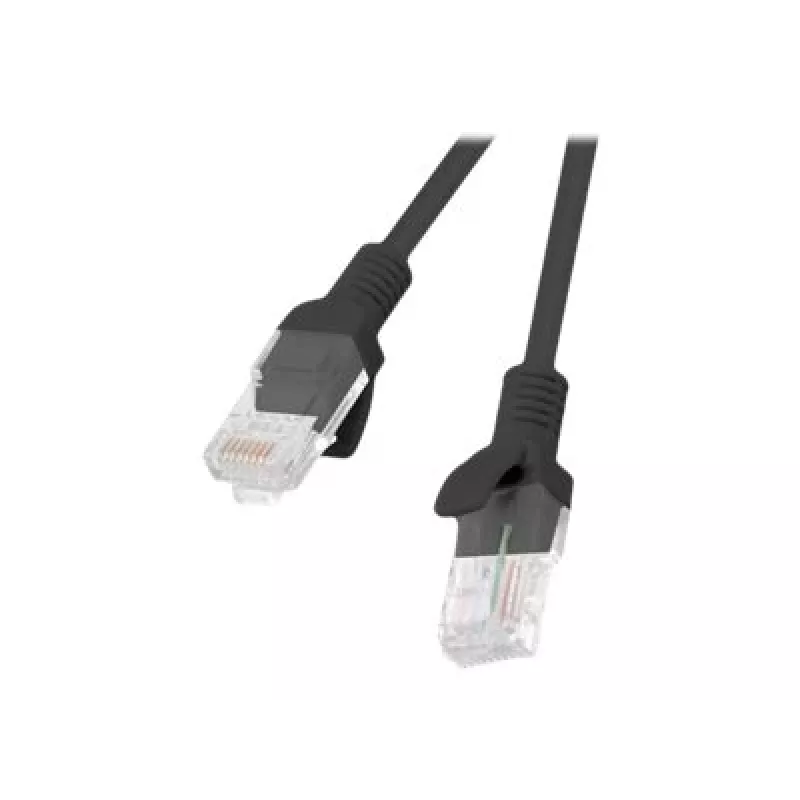 Verkkokaapeli LANBERG PCU5-10CC-0025-BK RJ-45 Cat5e U/UTP 0,25 m musta