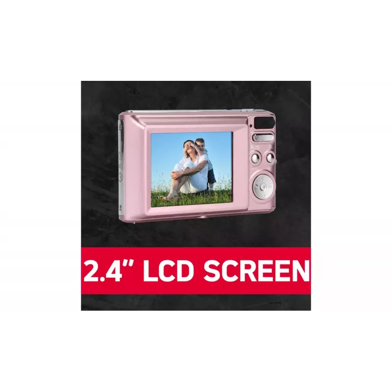 Kompaktikamera AgfaPhoto DC5500 24 MP CMOS 5600 x 4200 pikseliä pinkki