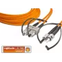 Lightwin korkealaatuinen duplex LWL-patchkaapeli, MM OM1, SC - ST LWL-patchkaapeli (LDP-62 SC-ST 10.0)