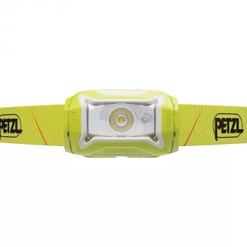 Otsalamppu Petzl TIKKA 350 lm keltainen — 350 lumenia, kompakti LED-otsalamppu