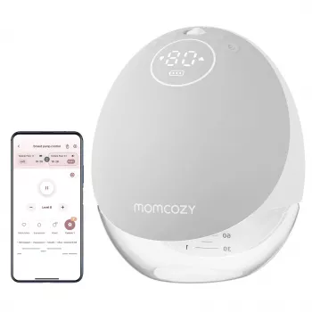 Rintapumppu Momcozy M9 single harmaa