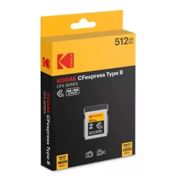 Flash-muisti Kodak 512GB CFexpress Type B EKMCFX512GK