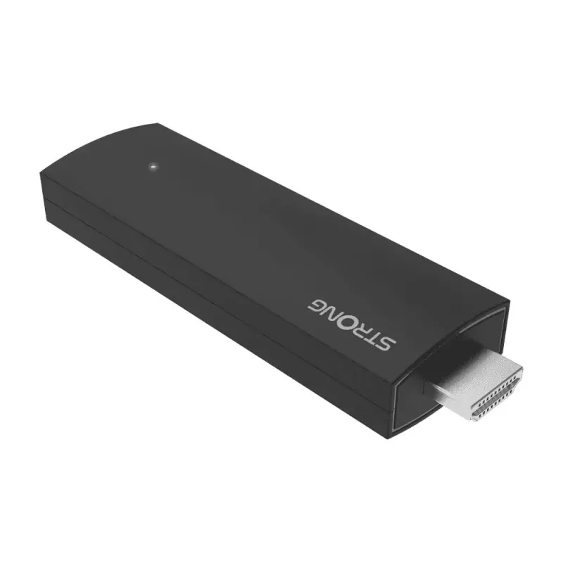 Strong SRT 41 Smart TV -dongle HDMI 4K Ultra HD Android musta
