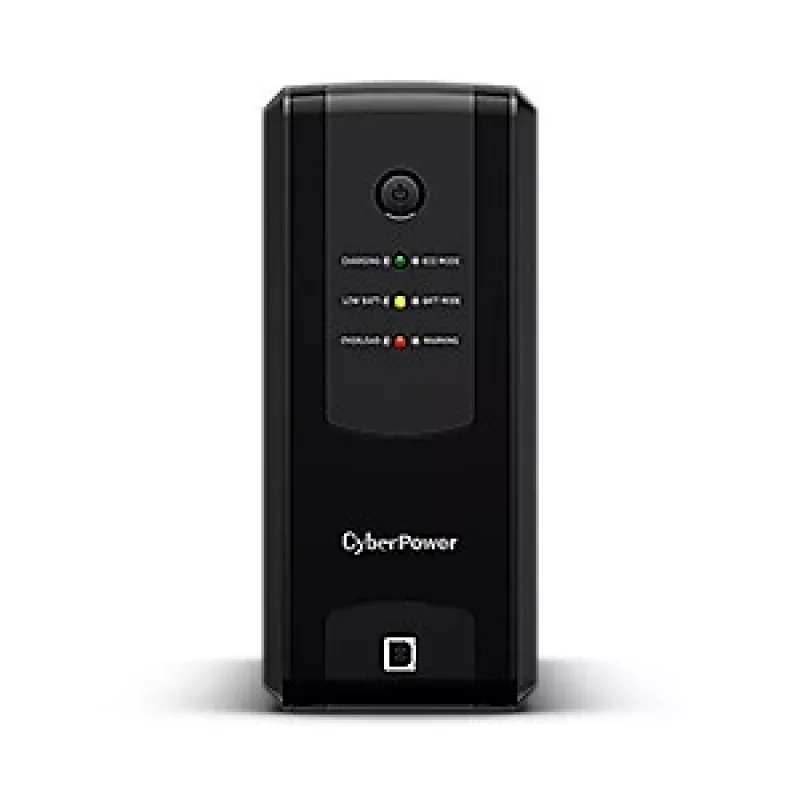 Keskeytymätön virransyöttö CYBERPOWER UT1050EG-FR, Line-Interactive 1,05 kVA (630 W), 4x Type-E-lähtö, AVR, USB, RJ-45