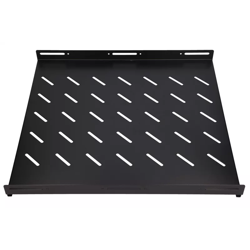 Rack-hylly Extralink FIXED SHELF FOR 800MM DEPTH CABINET 19 tuumaa 500MMX1U MUSTA