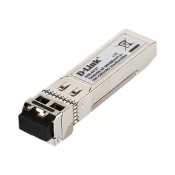 D-Link 10GBase-SR SFP+ lähetin-vastaanotin, 80/300 m, kuitu, 10000 Mbit/s, SFP+, LC, 50/125, 62,5/125 µm, SR