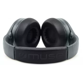 Kuulokkeet muse M-295 ANC — langattomat, supra-aural, Bluetooth & USB-C, 20–20 000 Hz, 260 g, harmaa