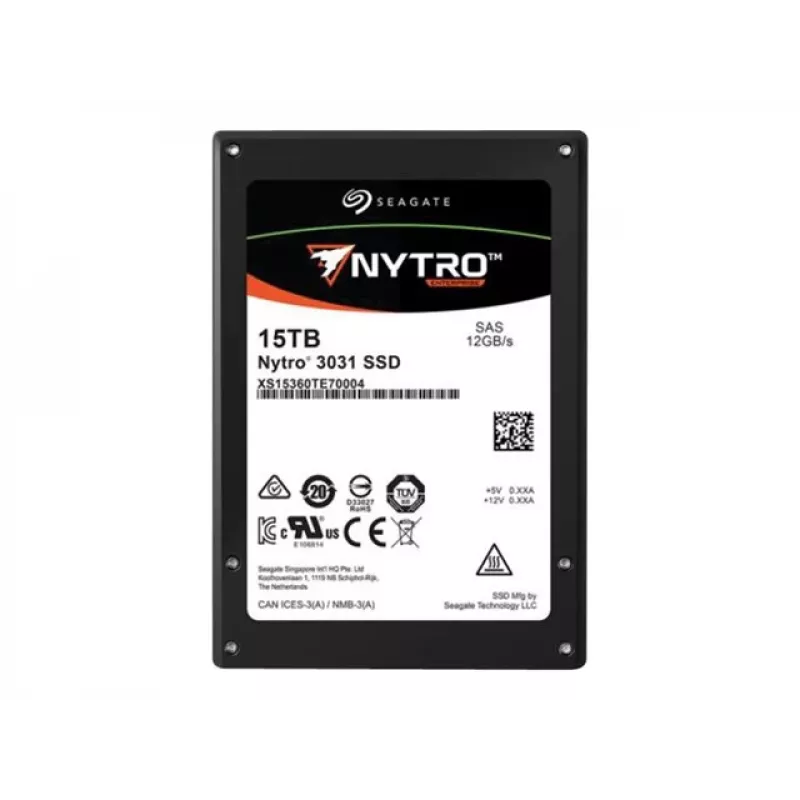 Seagate Enterprise XS15360TE70014 sisäinen SSD-asema 15 TB 2,5 tuumaa SAS 3D eTLC