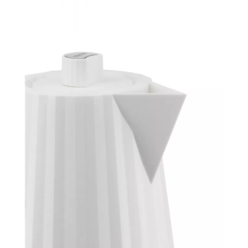 Alessi MDL06 B laskostettu vedenkeitin, musta, euro-pistoke