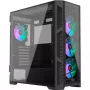 PONOS Ultra, Midi Tower, PC, musta, ATX, EATX, micro ATX, Mini-ITX, SPCC, kotelo