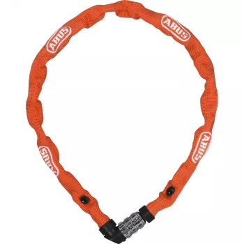Ketjulukko ABUS 57657 oranssi 1100 mm teräs 330 g