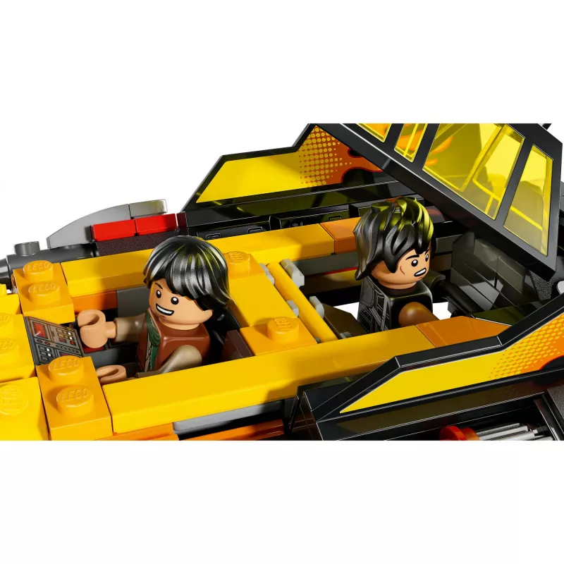 LEGO Star Wars Flame Speeder 75414 lumiajoneuvosarja – 349 osaa, 3 minihahmoa, ikä 7+