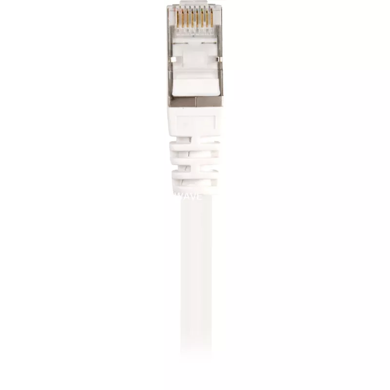 Patch-kaapeli RJ45 liitin > RJ45 liitin CAT.6 S/FTP (valkoinen, 1,5 metriä)