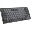 Logitech MX Mechanical Mini 920-010782 langaton valaistu näppäimistö, naksahtavat kytkimet, RF-langaton + Bluetooth LE, US International QWERTY, grafiitti