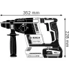 BOSCH. SDS+ vasara GBH 18V-26 Solo 2,6J