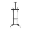 SBOX seinäteline FS-401-2 37–70 tuuman näytöille, kantavuus 45 kg, levy 600×400 mm
