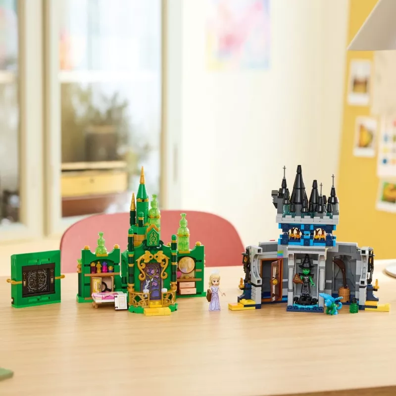 LEGO rakennussarja Wicked 75689 — Smaragdikaupunki ja Kiamo Ko linna leikkisetti