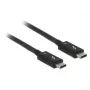 USB-kaapeli DeLOCK 84847 USB 3.2 Gen 2 2 m USB-C musta