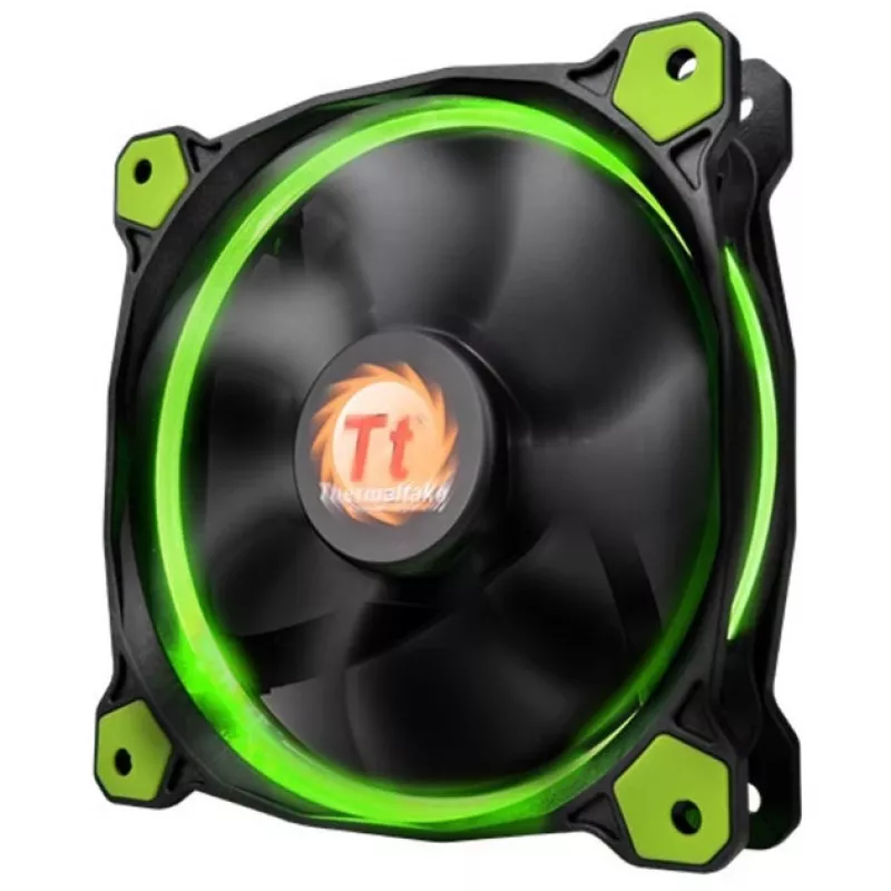 Tuuletin Thermaltake Riing 14 CL-F039-PL14GR-A 14 cm musta vihreä