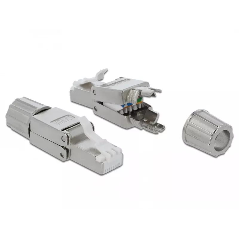 Kaapeliliitin DeLOCK 86477 RJ-45 harmaa
