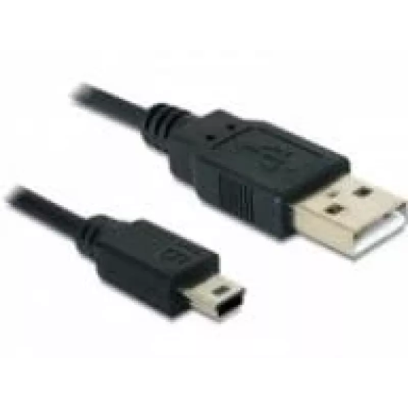 USB-kaapeli DeLOCK USB 2.0-A / USB mini-B 5pin 0,70 m