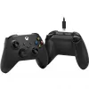 Microsoft Xbox Wireless Controller + USB-C-kaapeli musta peliohjain analoginen / digitaalinen PC, Xbox One, Xbox One S, Xbox One X, Xbox Series S, Xbox Series X