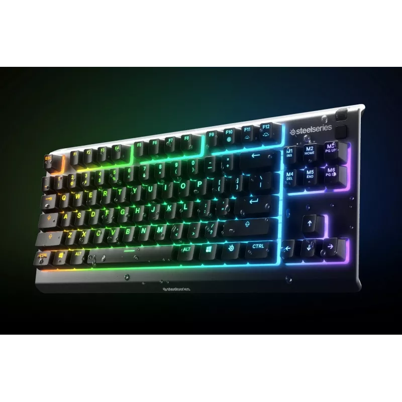 Steelseries APEX 3 TKL näppäimistö USB QWERTY US English musta